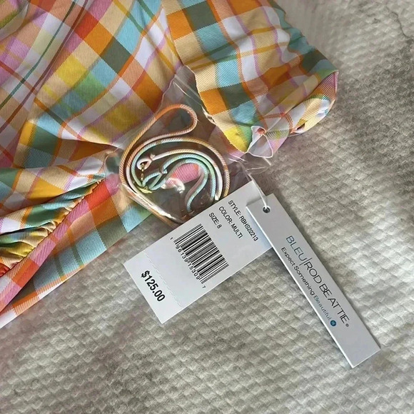 BLEU ROD BEATTIE KORE RUFFLED BANDEAU ONE PIECE SWIMSUIT - Picture 8 of 12